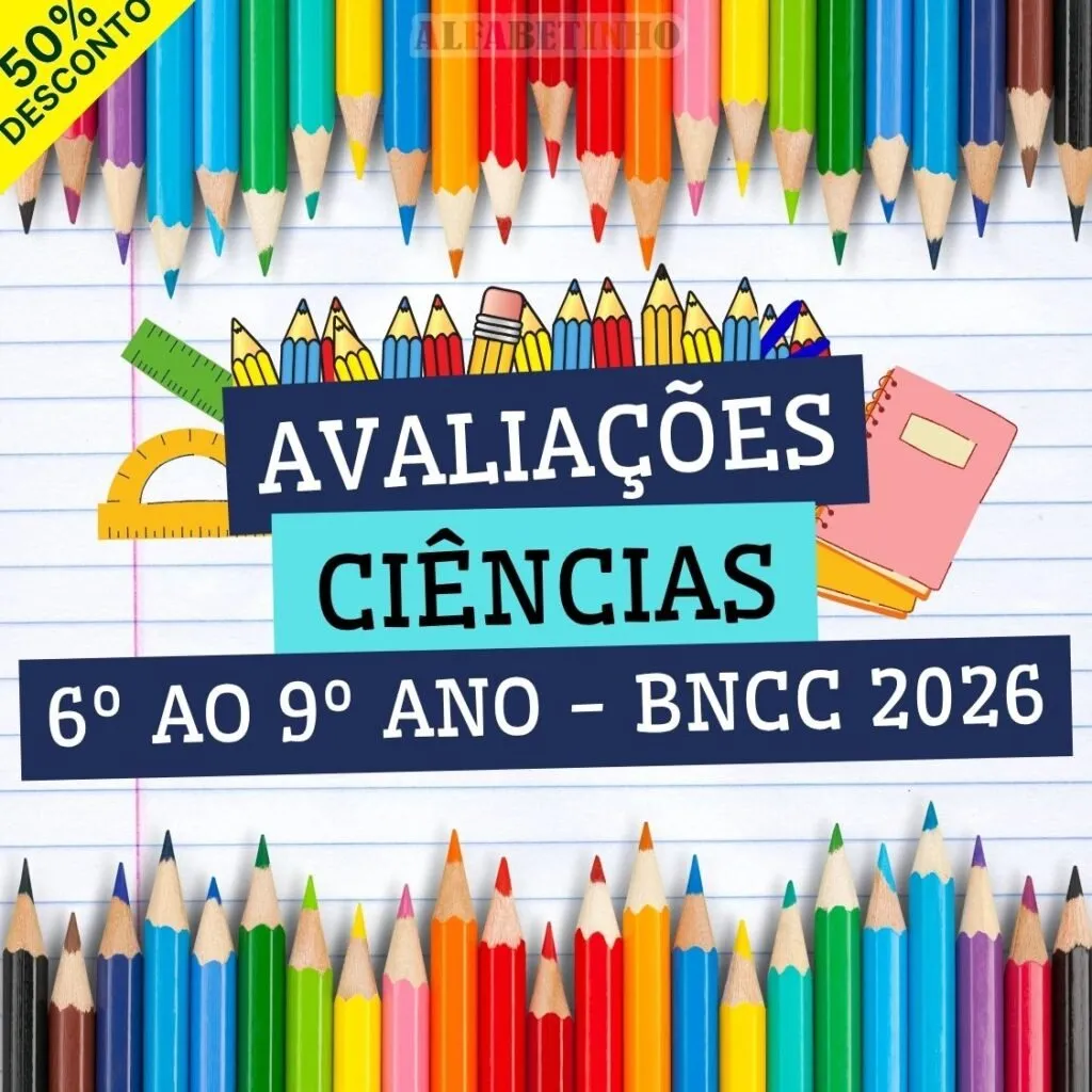 CIÊNCIAS - AVALIAÇÕES - 6º AO 9º ANO - BNCC 2026 — Avaliações em Ipameri