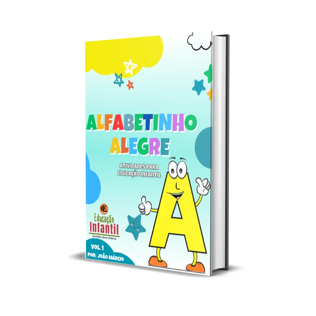 Ebook Alfabetinho Alegre - Atividades para Educação Infantil Vol. 1 — material para professor em Canoas