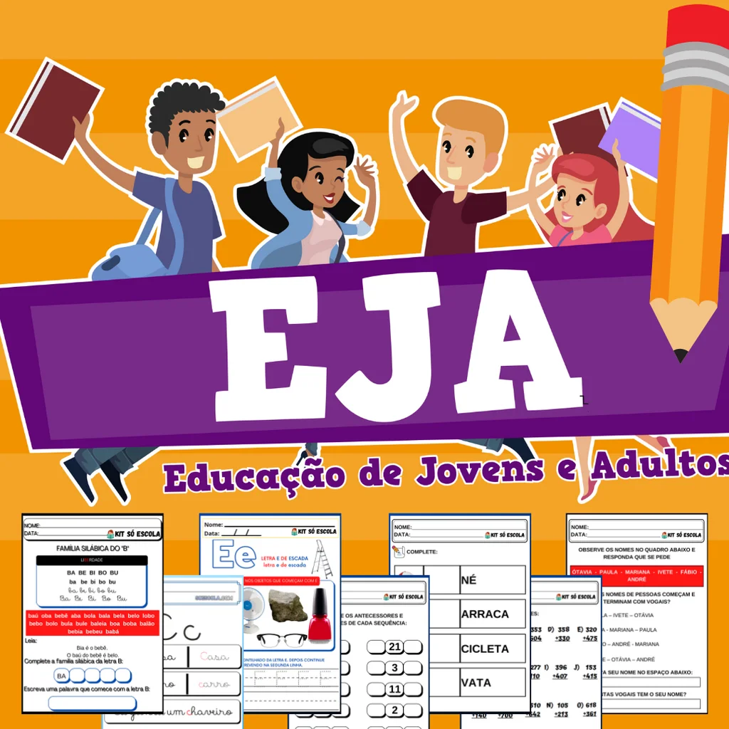 Kit Alfabetização EJA — EJA em Davinópolis