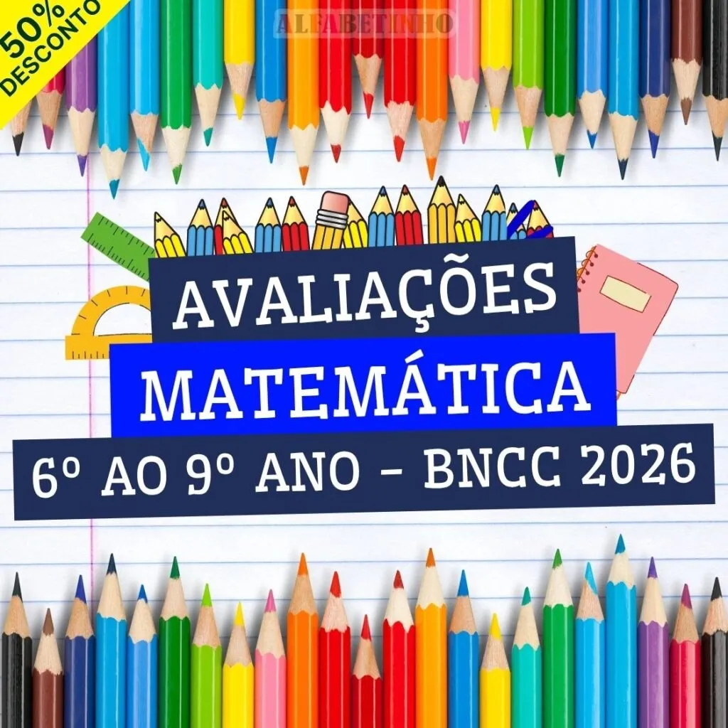 MATEMÁTICA - AVALIAÇÕES - 6º AO 9º ANO - BNCC 2026 — material para professor em Ibiá