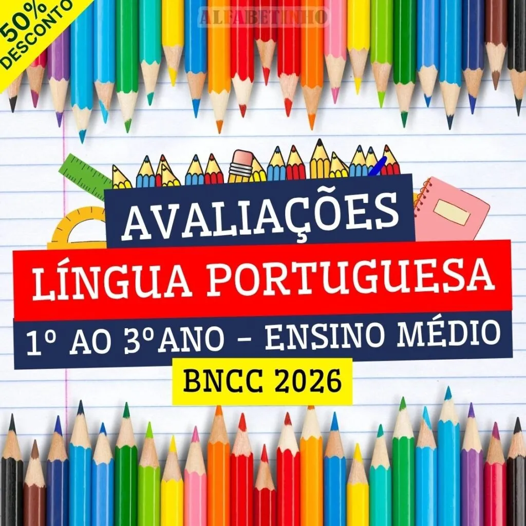 NOVO ENSINO MÉDIO PLANEJAMENTOS 1º AO 3º ANO - BNCC 2026 LÍNGUA PORTUGUESA — material para professor em Arapuã