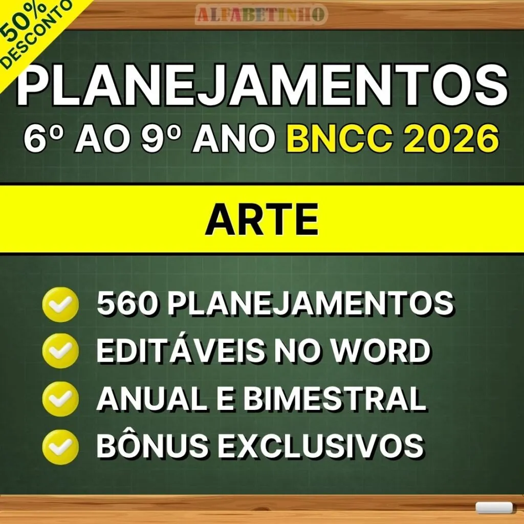 Planejamentos - 6º ao 9º ano - BNCC 2026 — material para professor em Jaborandi